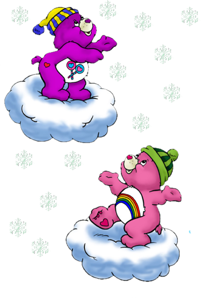 Care Bears Wish Bear Ded Care Bears Voiture Ded Care - Care Bears In Cloud Png (800x1164), Png Download