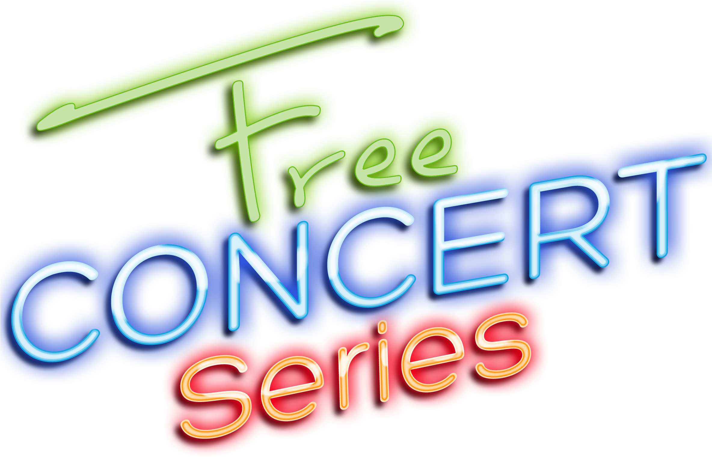 The Concert Schedule For The 2016 Music In The Park - Music Concert Logos Png (2367x1541), Png Download