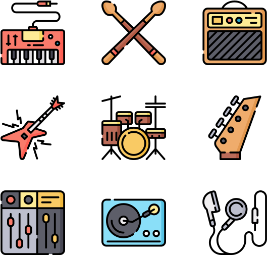 Music - Concert Drawing Easy (600x564), Png Download