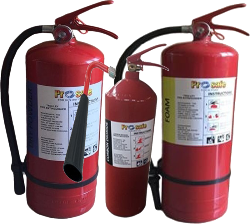Portable Fire Extinguisher - Cylinder (800x717), Png Download