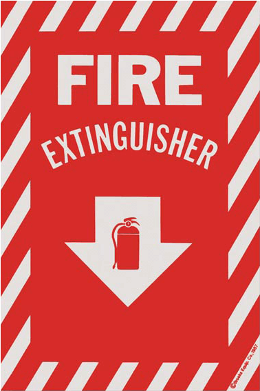 Fire Extinguisher Sign Place (570x570), Png Download
