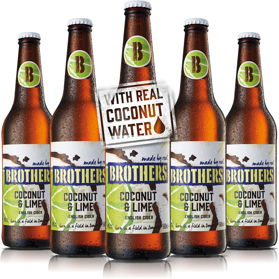 Brothers Rhubarb And Custard Cider (1200x1200), Png Download