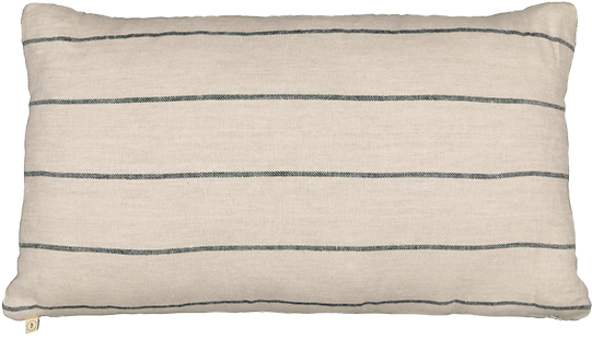 Arezzo Striped Pattern Cushion - Cushion (600x600), Png Download