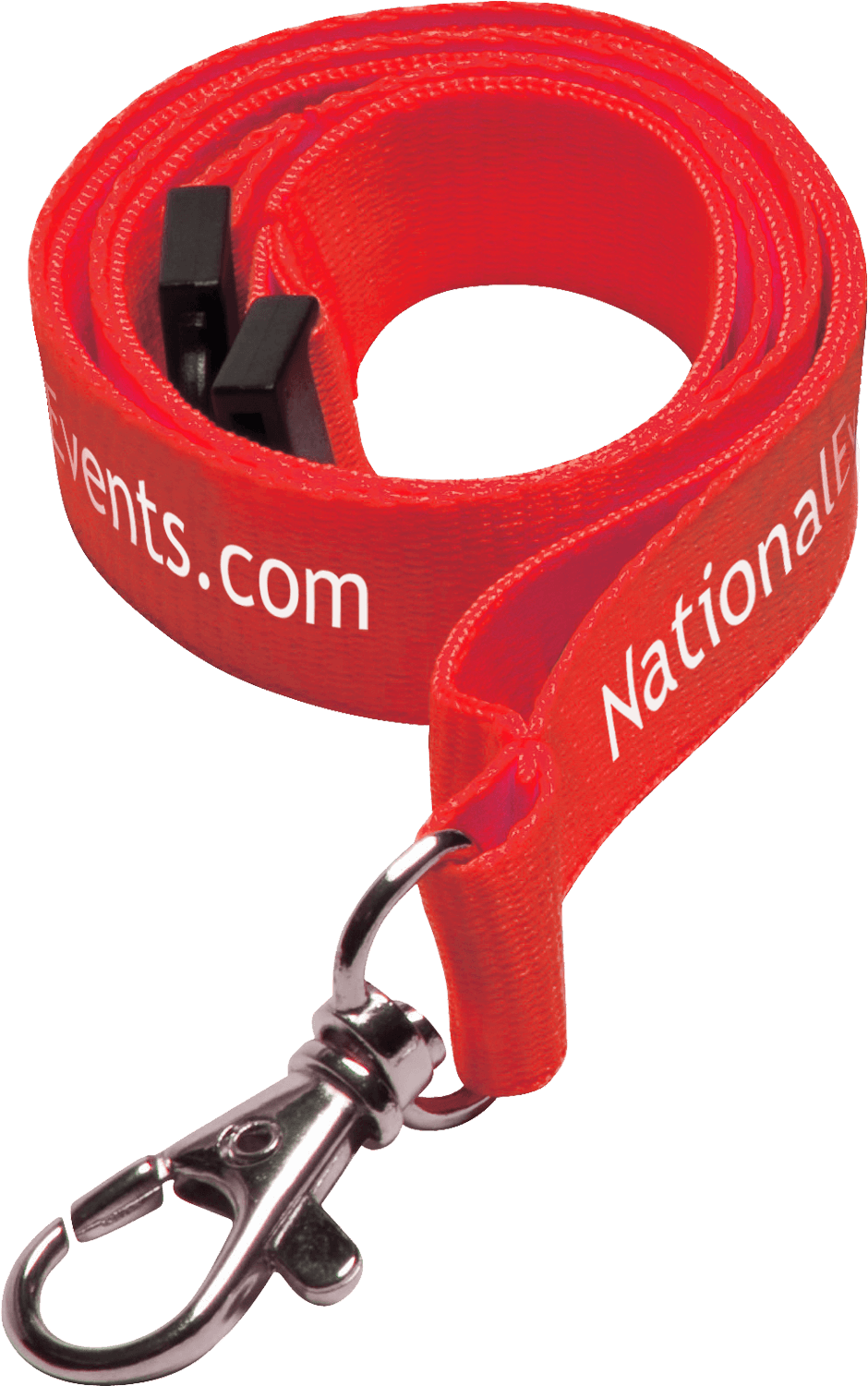 3 Colour Flat Poly Lanyard (1500x1500), Png Download