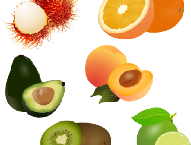 Raspberry Clipart Fruit Salad - Rambutan (640x480), Png Download