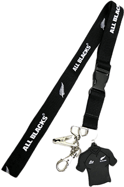 600 X 600 0 - All Blacks Lanyard (600x600), Png Download