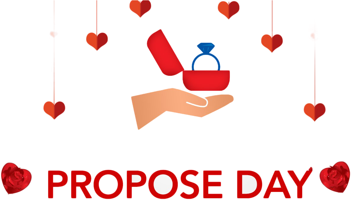 Happy Propose Day Png Image - Heart (1280x720), Png Download