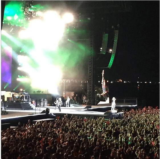 Guns N' Roses Fans Furious With Organisers Lamc Over - Rock Concert (991x557), Png Download