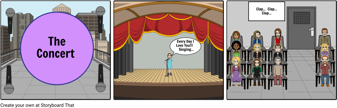 The Concert - Stage (1164x385), Png Download