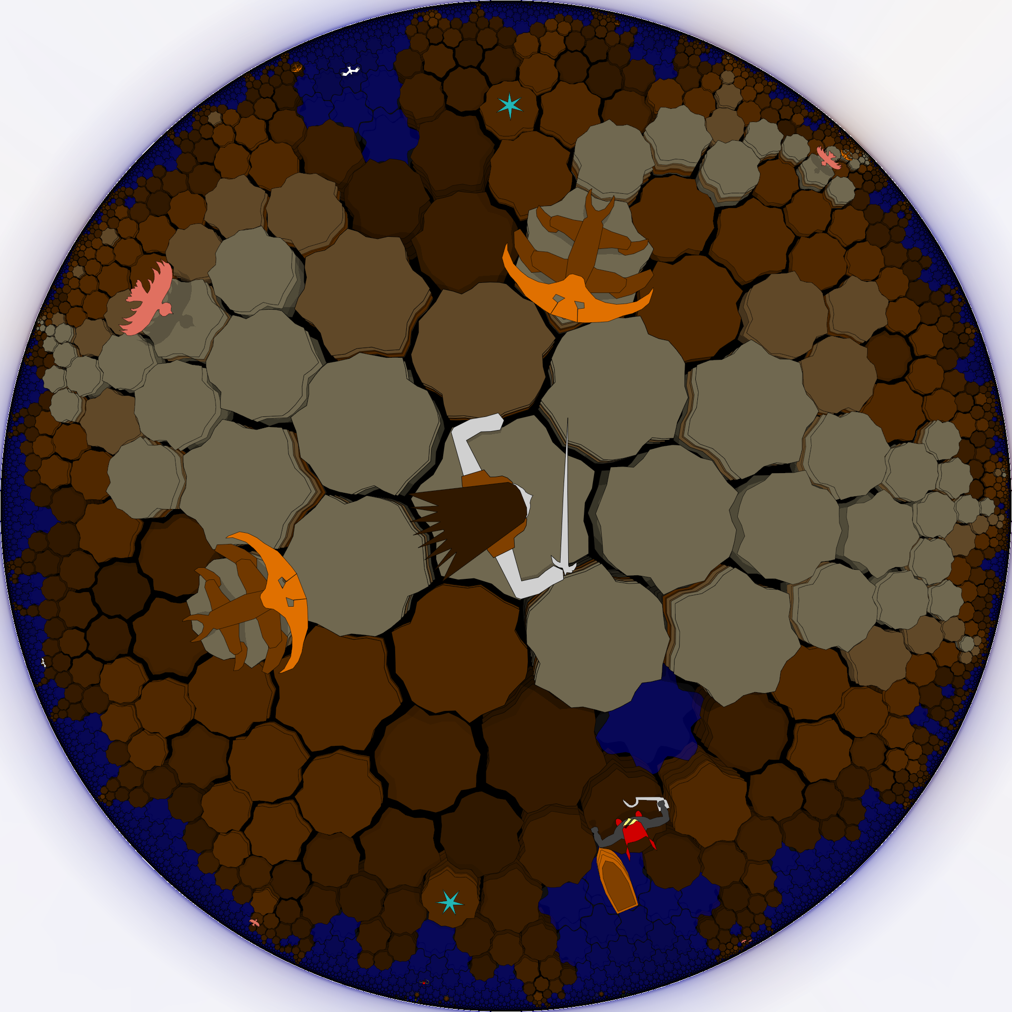 Eye Of Hydra - Circle (2000x2000), Png Download