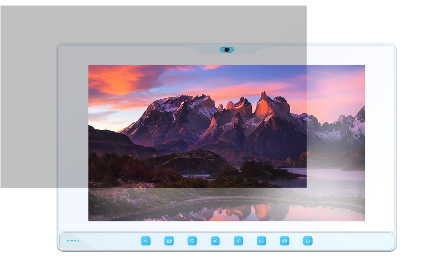 Led-backlit Lcd Display (908x575), Png Download