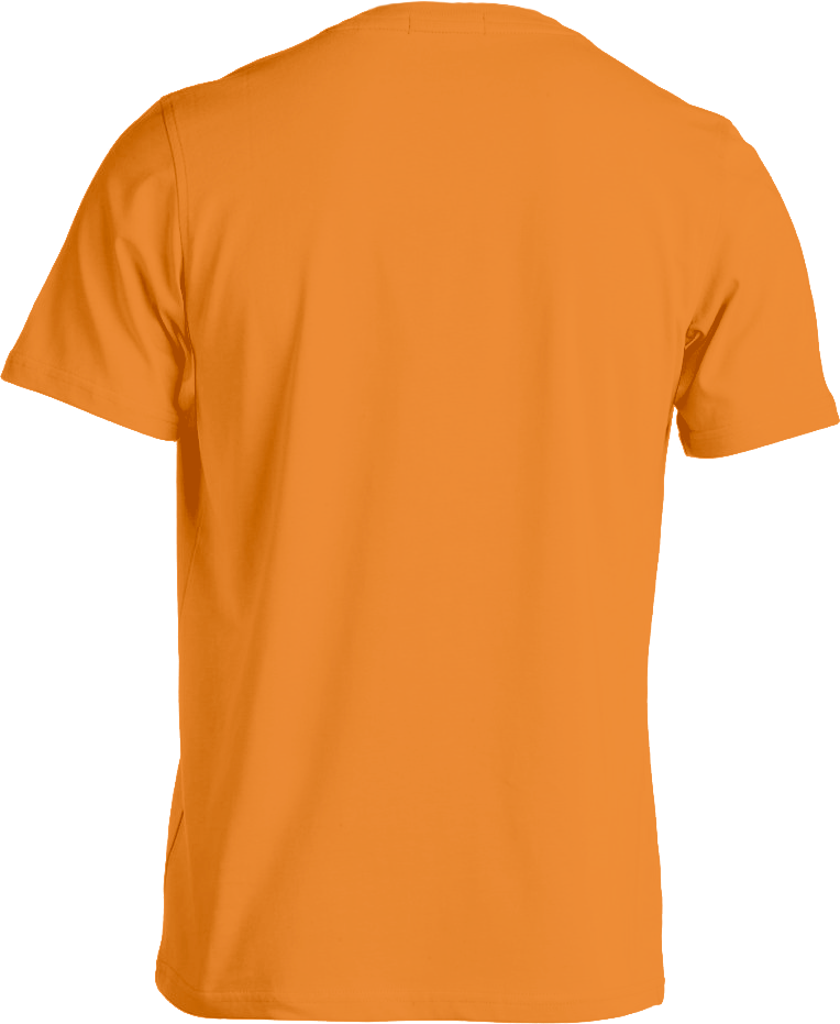Download Custom Tee Template Orange Back - Float Plane T Shirt PNG