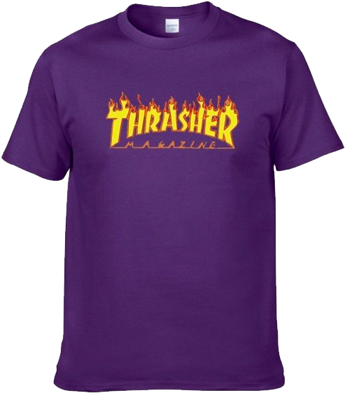 purple thrasher
