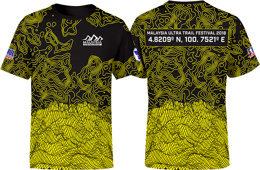 Png - Ultra Trail Event T Shirt (1000x694), Png Download