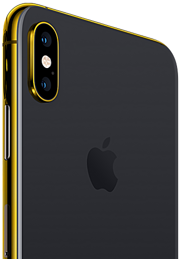 Iphone Xs Max 24k Gold (600x550), Png Download
