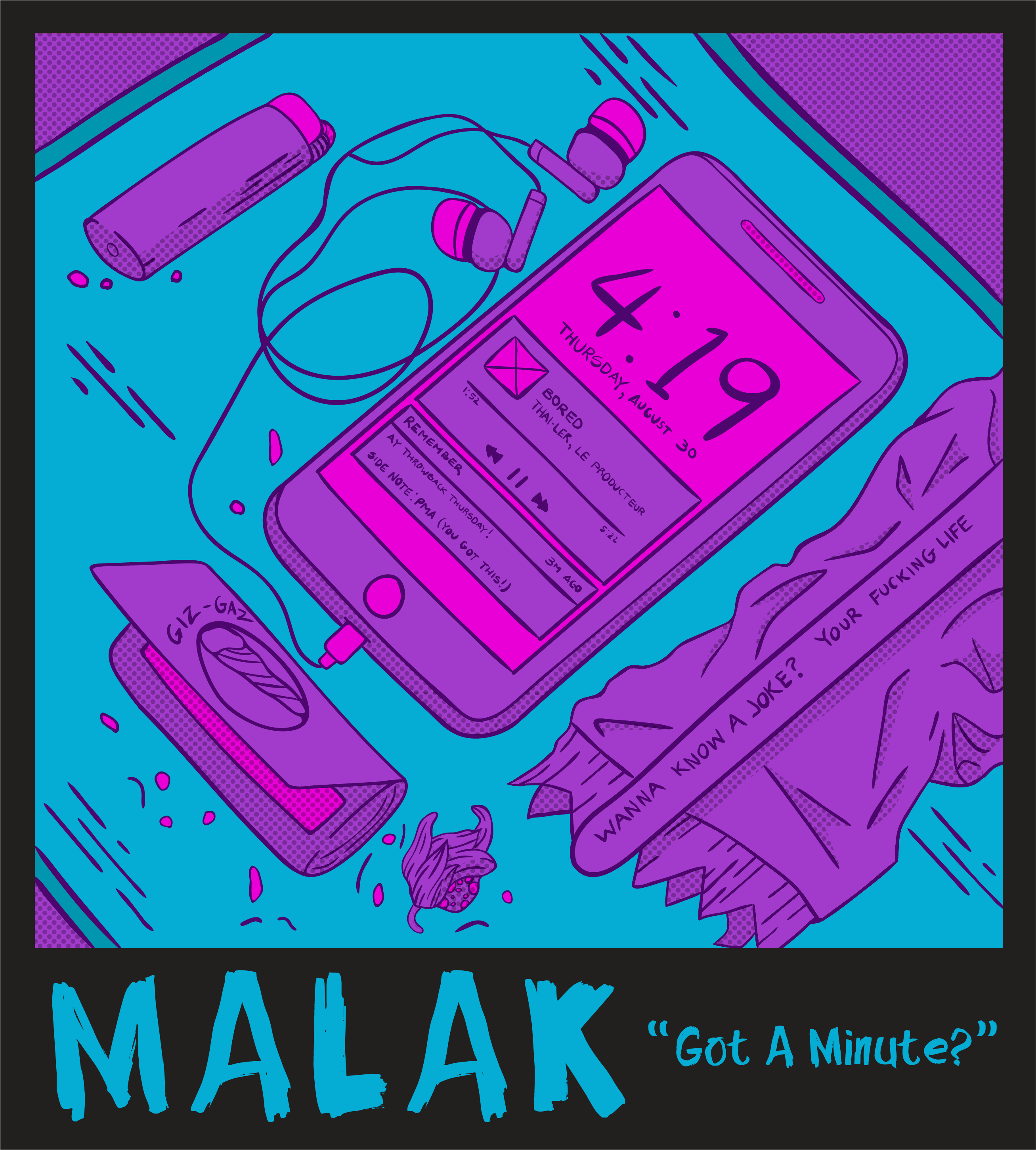 Got A Minute - Graphic Design (4128x3096), Png Download