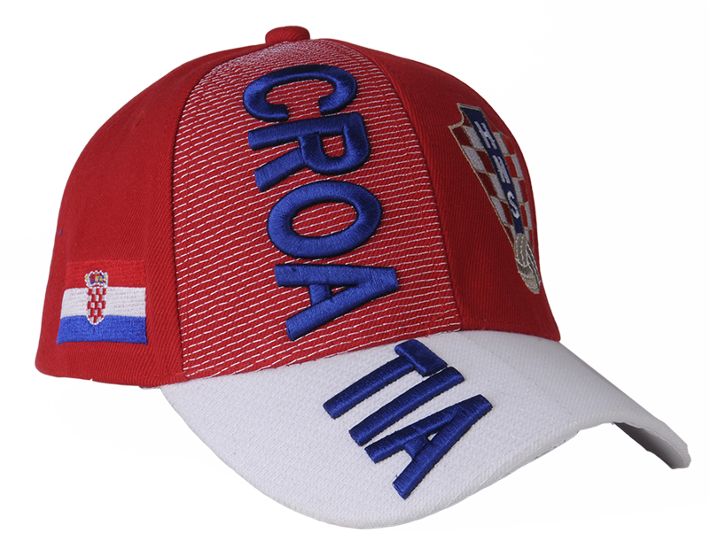 Croatia Kids Red 3d Embroidery Hat (800x616), Png Download