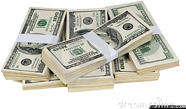 Money Stack 5 - Money (800x534), Png Download