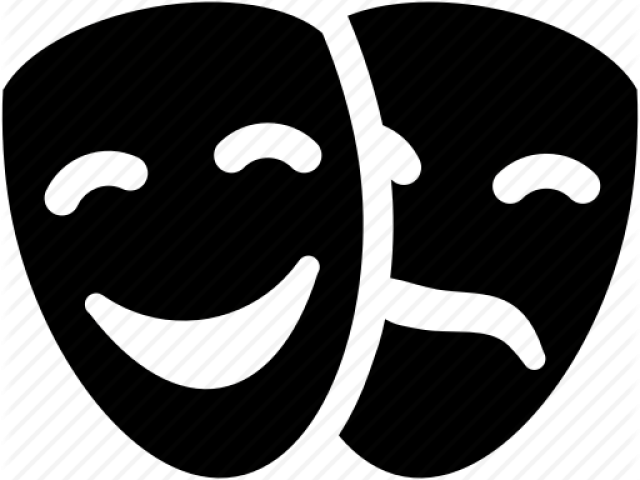 Theater Masks - Theater Masks Png (640x480), Png Download