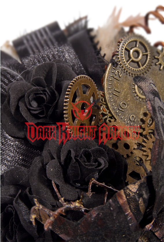 Steampunk Butterfly Headdress - Label (850x850), Png Download