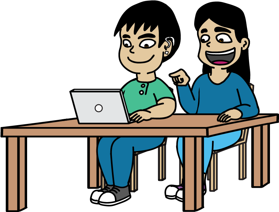 Guided Collaborative Tasks - Students Collaborating Clip Art (937x792), Png Download
