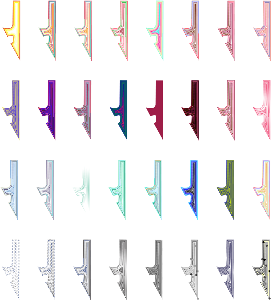 Dot Mural Color Studies-01 - Colorfulness (1000x1114), Png Download