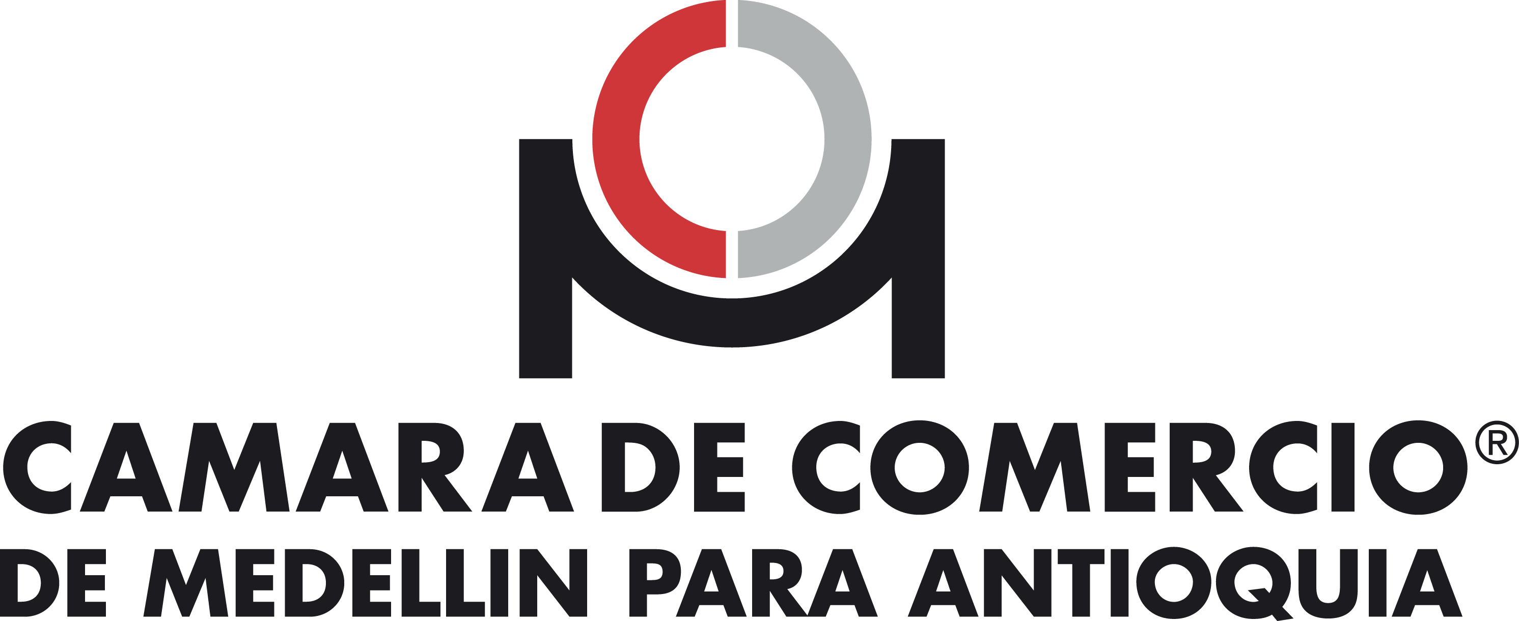 Camara De Comercio - Camara De Comercio De Medellin (2983x1220), Png Download