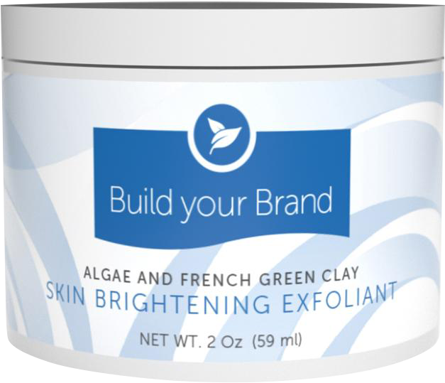 Algae And French Green Clay Skin Brightening Exfoliant - Box (720x720), Png Download