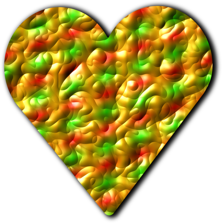 Candy Heart - Heart (748x750), Png Download