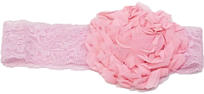 Baby Lace Headband - Rose (900x1200), Png Download