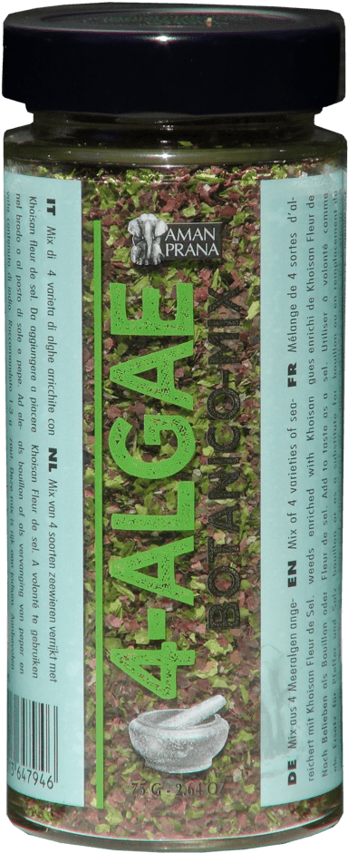 Png - - Amanprana Curcumax Botanico-mix (500x1080), Png Download