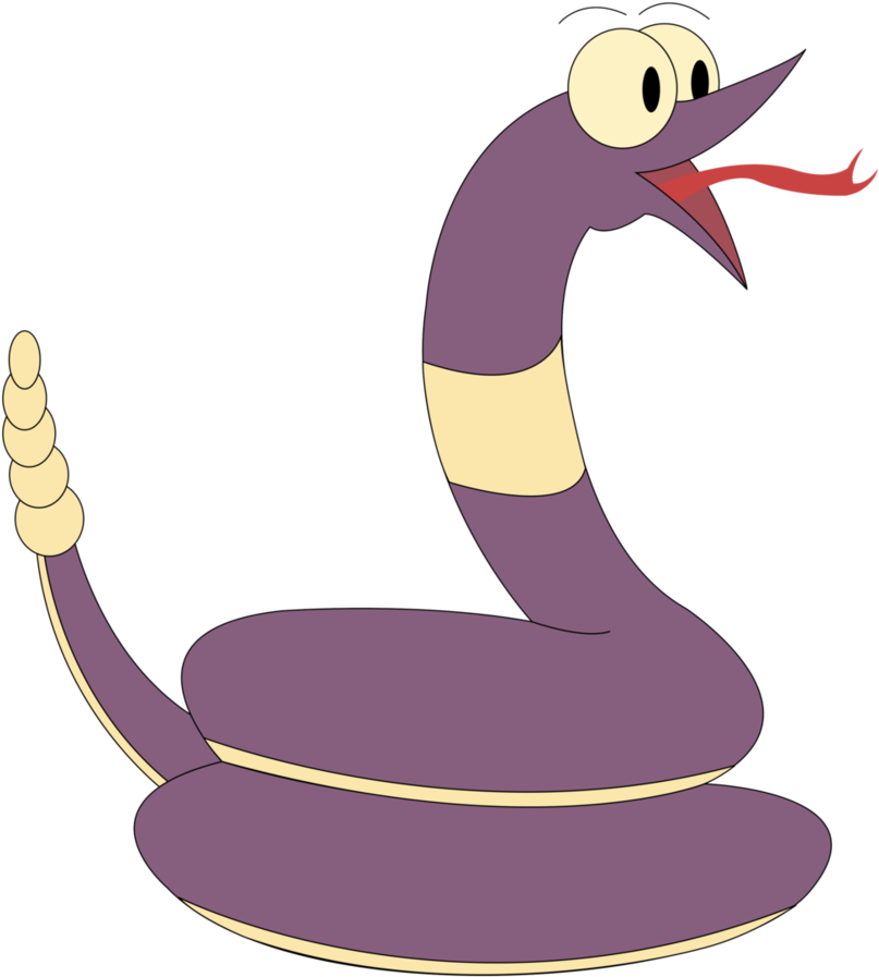 19 Rattlesnake Vector Mamba Snake Huge Freebie Download - Cartoon (849x941), Png Download
