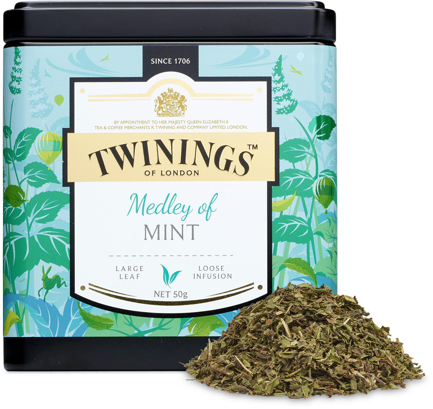 Twinings Rose Garden Black Tea (1960x1494), Png Download