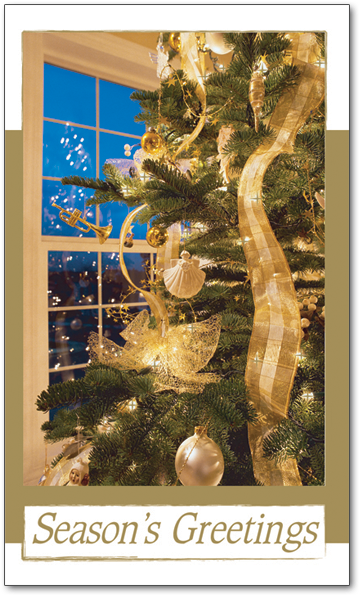 C295 - Golden Glow - Christmas Ornament (600x600), Png Download