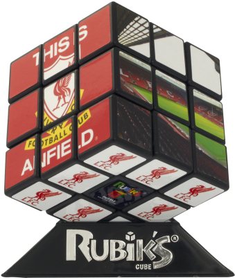 Liverpool Rubik's Cube (621x621), Png Download