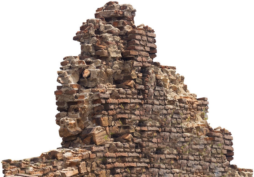 3d Printed “smart Particles” Promise Revolutionary - Stone Wall Ruins (960x597), Png Download