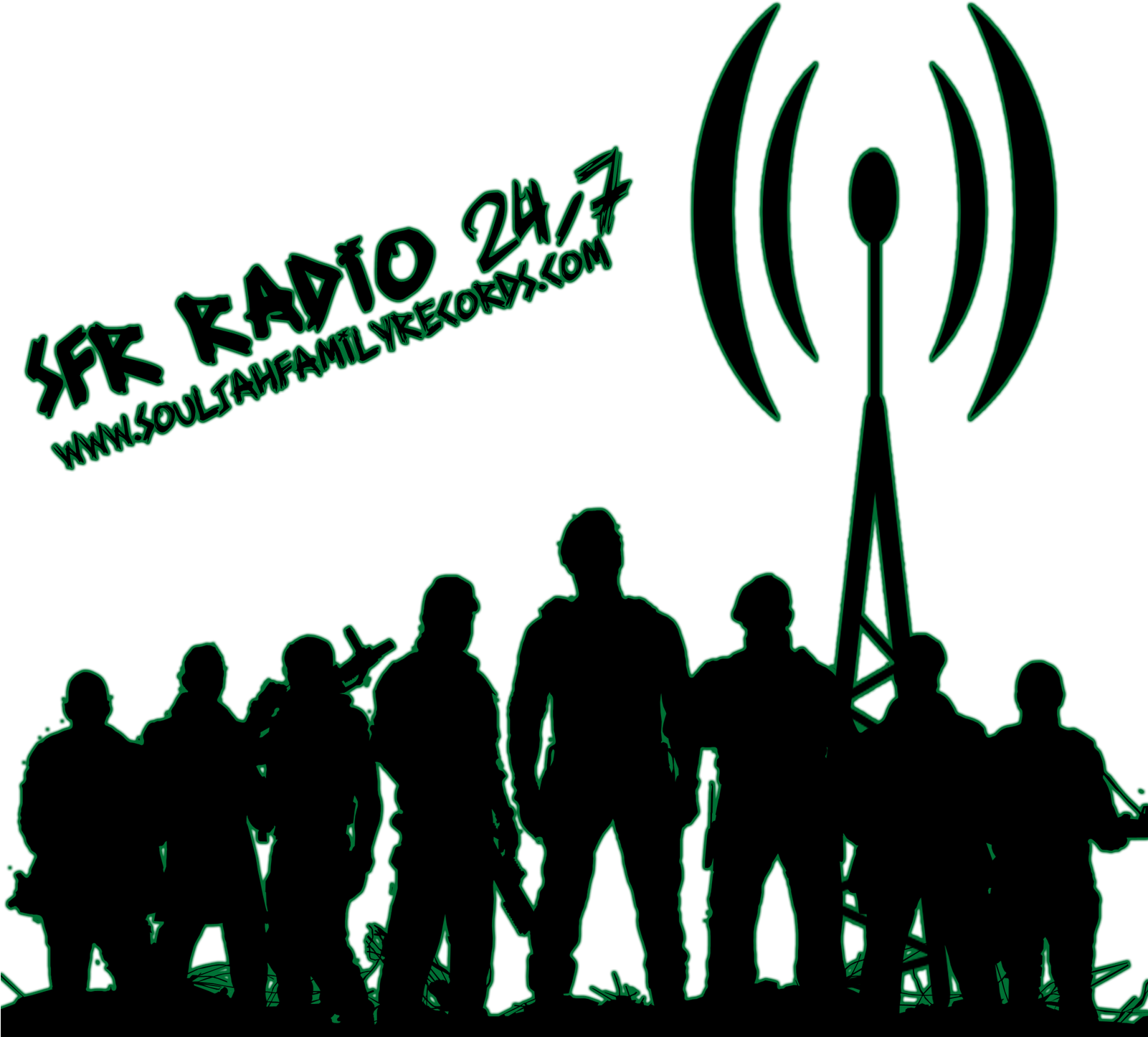 Dj Femmie Radio - Silhouette (1600x1472), Png Download
