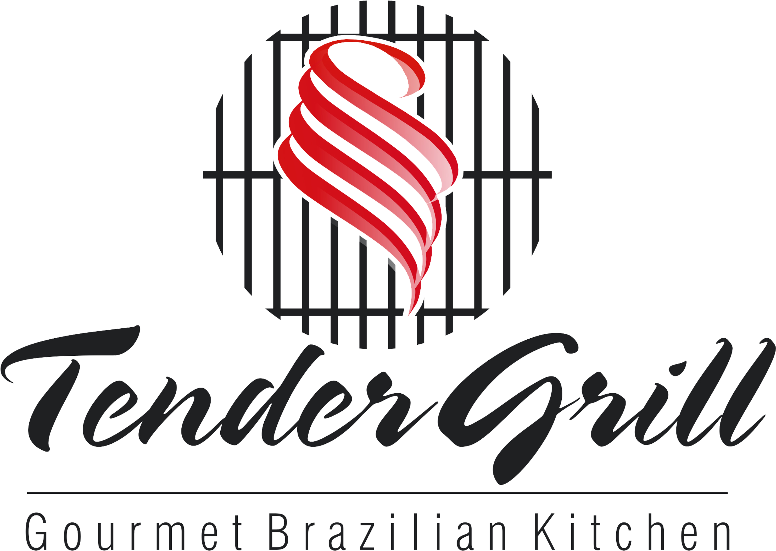 Tender Grill Gourmet Brazilian Kitchen Home - Graphic Design (3000x2150), Png Download