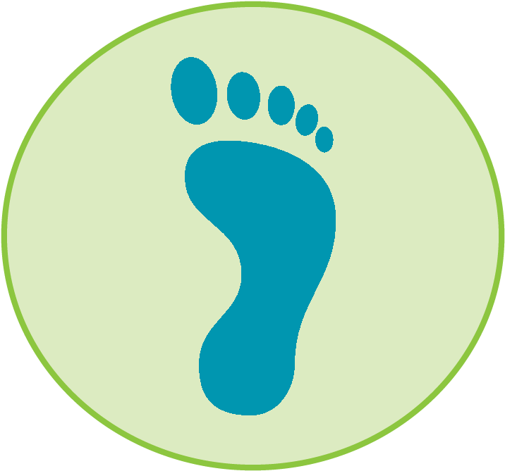 Footprint (747x700), Png Download