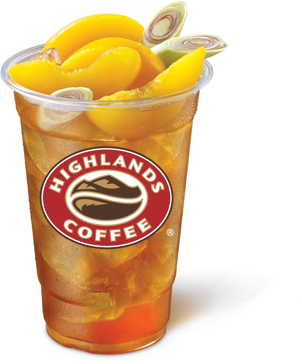 Trà Đào Highland Coffee (800x800), Png Download