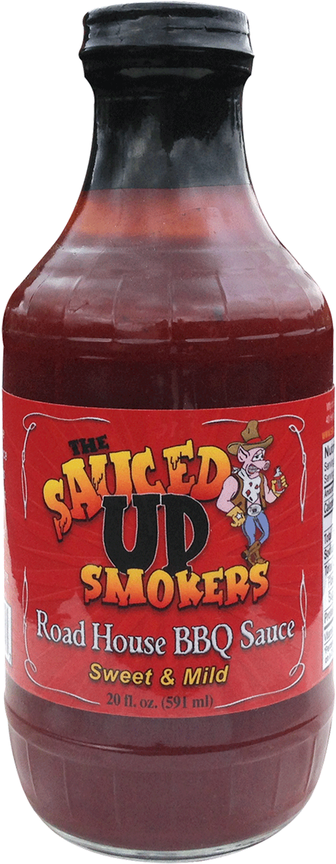 Picture Of Roadhouse Bbq Sauce 20oz - Bottle (563x1280), Png Download