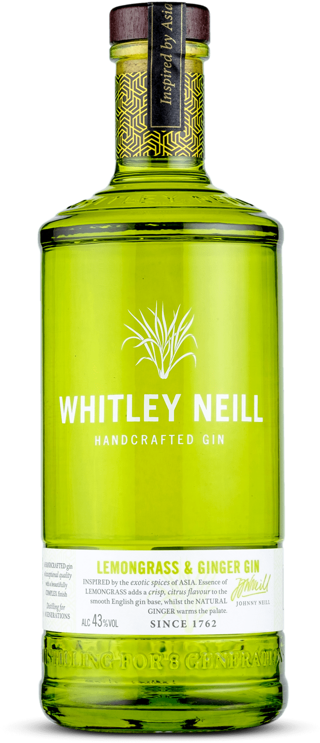 Lemongrass & Ginger Gin - Domaine De Canton (780x1511), Png Download