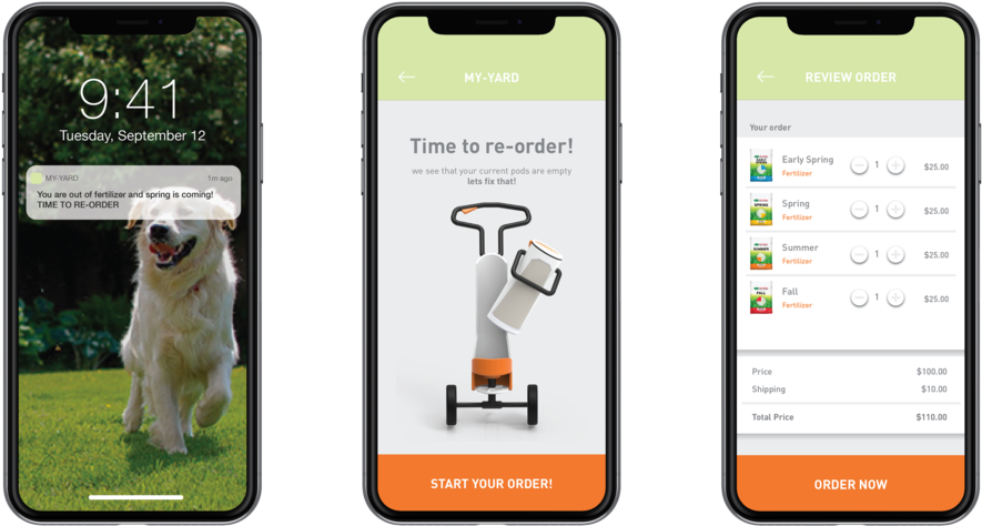 Mockup Iphone Lawn (1000x631), Png Download