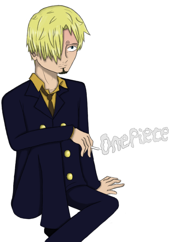 Sanji - Cartoon (900x900), Png Download