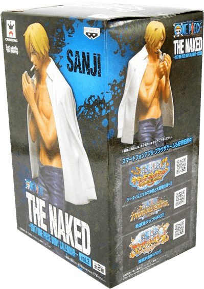 Sanji Body Calendar Banpresto Figure - Action Figure (600x600), Png Download