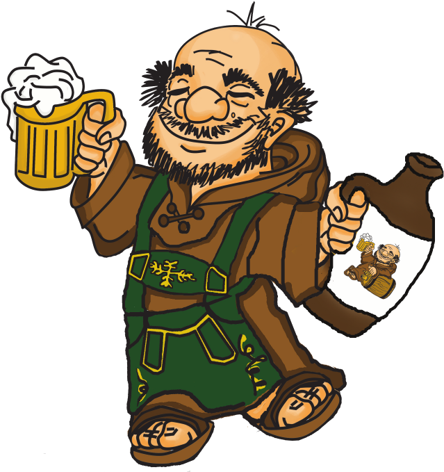 Download Monk Clipart Beer Brewing - Making Beer Cartoon PNG Image with No  Background 