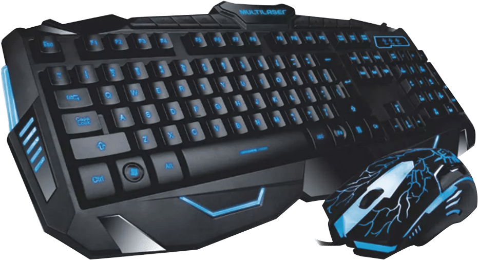 Teclado Lightning 3367 1507142144 - Teclado E Mouse Gamer Multilaser (1000x1000), Png Download