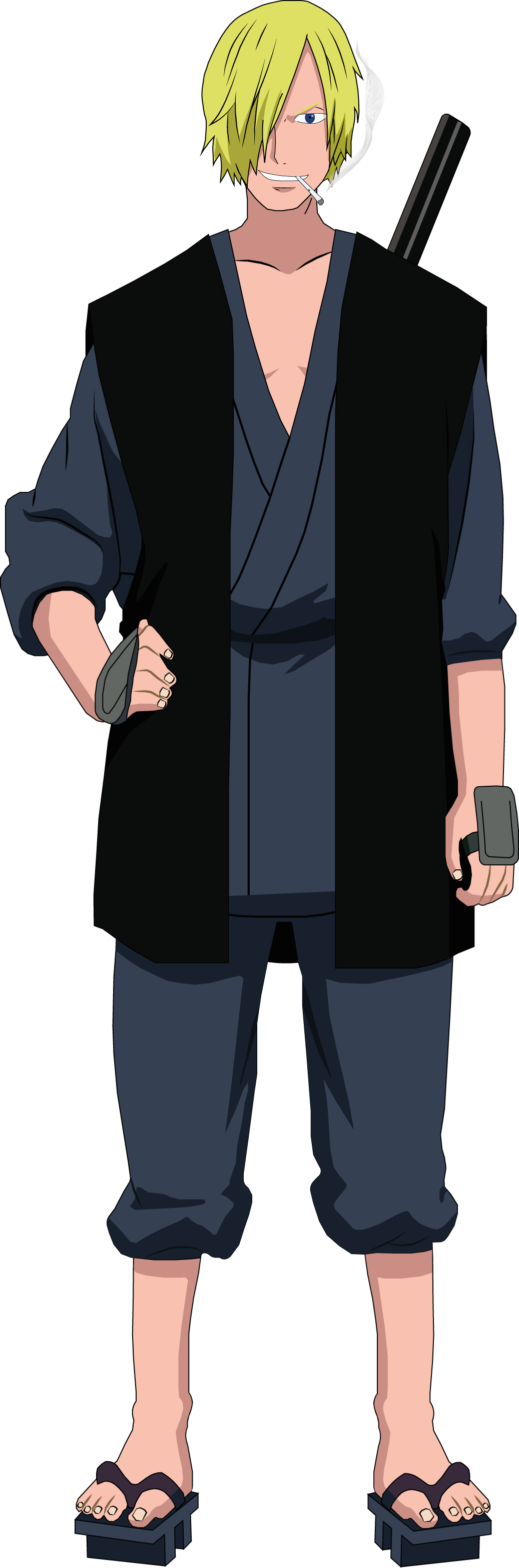 Sanji Age - Tuxedo (1037x3131), Png Download