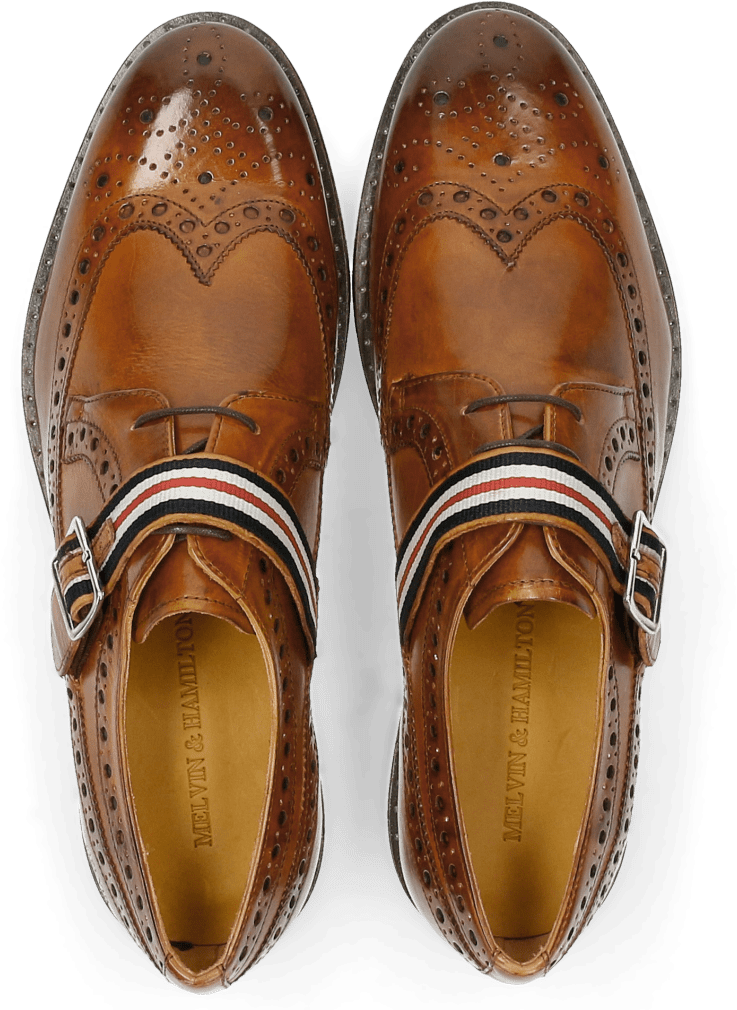 Monks Mika 7 Tan Monk Strap Backloop - Melvin & Hamilton Alex (1024x1024), Png Download
