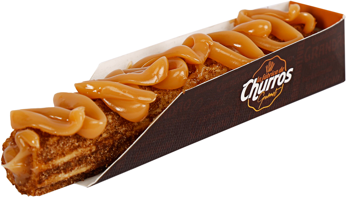 La Fabrica De Churros - Caramel (1400x908), Png Download